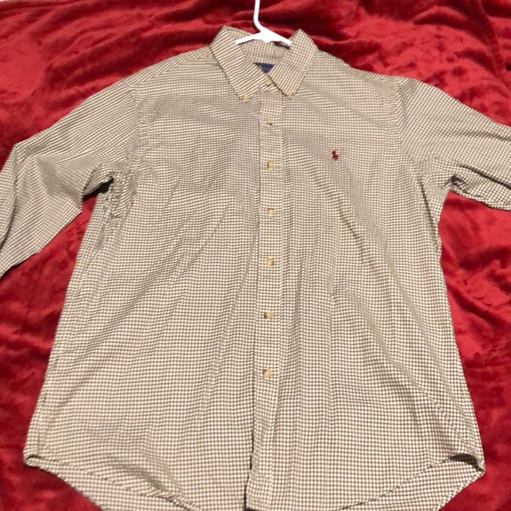 Men’s polo button down shirt